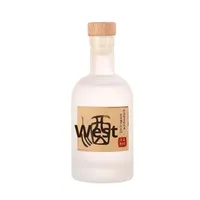Bouteille vide transparente Olso de 50ml, 100ml, 200ml, 375ml, 500ml, 750ml pour spiritueux (vodka, gin, rhum, tequila, whisky) et vin, avec bouchon