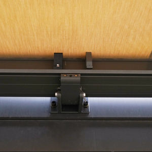 <span class=keywords><strong>Toldo</strong></span> Corredizo Impermeable con Operación Eléctrica para Pérgola de Aleación de Aluminio, Extensión para Terraza, Jardín, Uso Comercial - Product Image 5