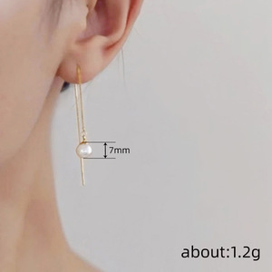 Orecchini a Catena con Nappine per Donne, Accessori per Orecchie Semplici ed Eleganti per Uso Quotidiano - Product Image 3