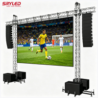 Solution clé en main pour écran LED vidéo P2.6 P2.9 P3.91 P4.81 mm, intérieur/extérieur, mariage, église, concert, scène, location d'écran LED