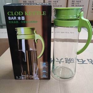 Ensemble de bouteilles d'eau froide en verre pour la maison, grande capacité, transparentes, et ensemble de théière 5 pièces - Product Image 6