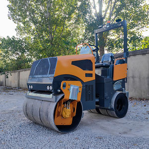 Горячая распродажа: Двухвальный вибрационный каток для асфальта и бетона (1 тонна, 1.2 тонны, 1.5 тонны, 2 тонны) на дизельном топливе – цена по запросу - Product Image 3