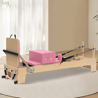 Lenton personnalisé en bois d'érable réglable multifonctionnel Pilates Core Bed Yoga Cadillac Studio utilisation adulte