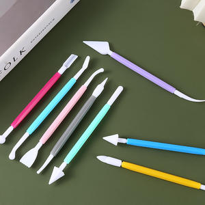 Kit de stylos de décoration de gâteaux en plastique DIY en gros, outils de modelage de sucre et de fondant pour la pâtisserie et les accessoires de cuisine - Product Image 2