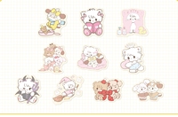 MK016 Vente en gros de divers blocs-notes adhésifs mignons Mikko, blocs-notes créatifs de haute qualité, styles animaux chat chien, blocs-notes pour messages