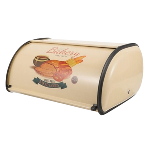 Caja de almacenamiento de pan de metal para exportador mayorista, caja de pan para encimera de cocina, bote de cocina fabricado por India - Product Image 4