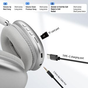 หูฟังไร้สายสเตอริโอ HiFi ความหน่วงต่ำ ตัดเสียงรบกวน TWS แบตเตอรี่ใช้งานได้ยาวนาน เหมาะสำหรับเล่นเกม - Product Image 3