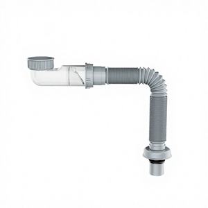 Drenaje de Plástico Corrugado para Baño Moderno, con Sellado Hermético Antiobstrucción, Fácil Instalación - Product Image 1