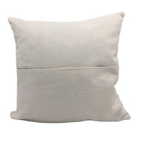 Housse de coussin en lin de 16 pouces pour sublimation, personnalisable, pour Noël, à faire soi-même