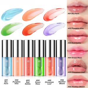 Jovem Visão 6 Cores Candy Mint Plumper Flavoring Lip Gloss Luxo Long Lasting Tint Líquido Batom Produtos de beleza para as Mulheres - Product Image 2