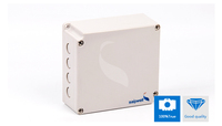 Boîtier de Commutation Étanche IP66 25A 220V ABS, Boîtier de Jonction Type PC DS-PG-20P pour Enceinte Électronique Extérieure SAIPWELL