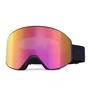 Hubo 197c óculos de esqui personalizado, óculos de neve, polarizados, anti neblina, magnético fotocromático, para esqui, por atacado
