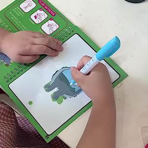 Buntes Magisches Wasser-Malbuch Schreib- und Kritzelbuch mit Zauberstift Ma - Product Image 3