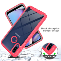 Pour Samsung A10s Armor Case, étui robuste ultra antichoc pour Samsung A10s 20 30 40 50 60 70 avec étui PC avant