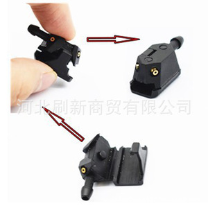 Buse mécanique SX0256 pour système de lave-glace de camions lourds Shaanxi Automobile, type usage général - Product Image 3