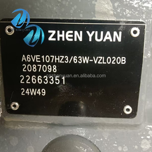 Pompe hydraulique à piston variable haute performance ZHENYUAN A6VE A6VE55EZ3/63W-VZL027FHB-S A6VE80EZ3/63W-VZL027FHB-S A6VE160EZ3/63W-VZL027FHB-S - Product Image 6