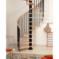 Rampe d'escalier intérieure moderne sur mesure, durable et sécurisée, finition de qualité supérieure, directement de l'usine
