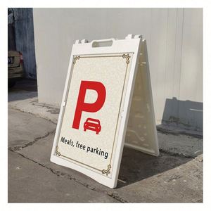 High Quality Water Injection Portable A-<b>Frame</b> Double Sided Pavement Sign Sidewalk Sign <b>Poster</b> Stand - Product Image 1