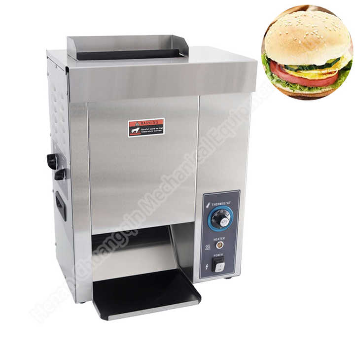 Fast Conveyor Sandwich Toaster Machine for Sale Hamburger Sandwich Bun Toaster Burger Bun Grill Machine