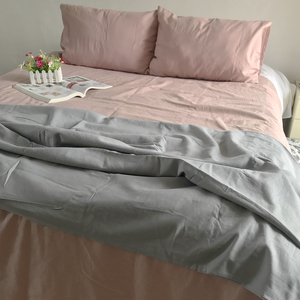 Hotel francés rey tela de <span class=keywords><strong>lino</strong></span> funda nórdica conjunto de edredón de cama sábanas para la cama conjunto - Product Image 2