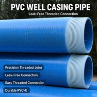 Tuyau de puits en PVC 125mm 225mm 280mm 355mm – Prix compétitif pour projets d'irrigation agricole et de forage de puits d'eau