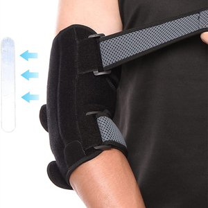 Top Selling Elbow Splint Support Fracture Elbow Braces For Sleeping Protector Medical Orthopedic Hinge Arm Brace