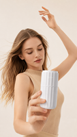 Diffuseur d'huiles essentielles pour voiture en gros, mini diffuseur sans eau à nano-brume blanc pour porte-gobelet, désodorisant pour aromathérapie automobile commerciale
