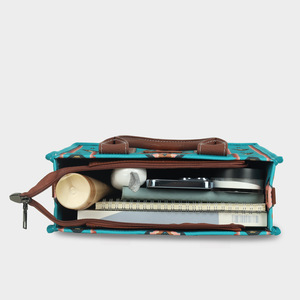 Sacs fourre-tout légers en PU, style <span class=keywords><strong>bohème</strong></span> <span class=keywords><strong>ethnique</strong></span> rétro, à fermeture éclair, prêts à l'emploi, pour la plage, les voyages et les trajets quotidiens – Vente chaude - Product Image 3