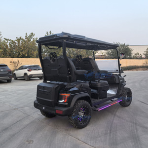 Nouveau modèle 2025 de voiturette de golf électrique 4 places au lithium pour parcours de golf et quartier - Product Image 2