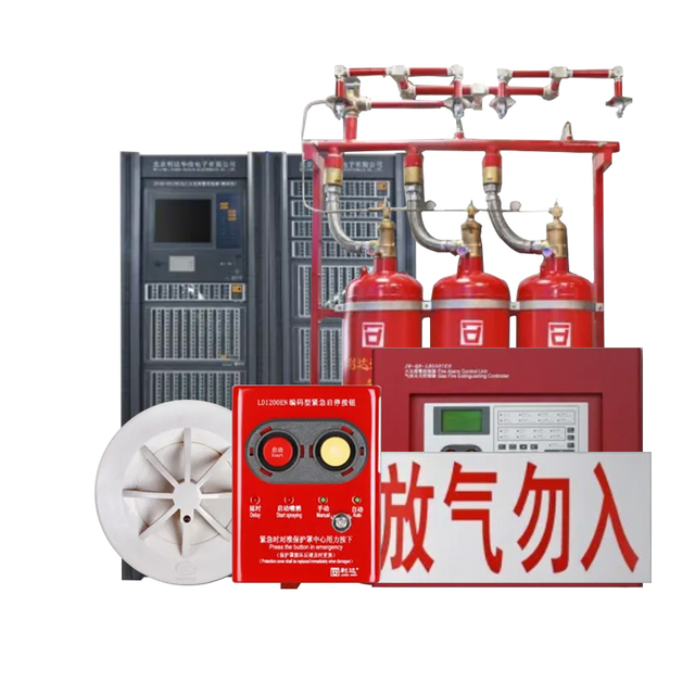 Gas Fire Extinguishing Control Panel and System 4 Loop Controller Automatic for Fire Protection Factory Price