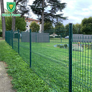 รั้วลวดตาข่ายเหล็กโค้ง 3 มิติ สำหรับรั้วสวน ติดตั้งง่าย - Product Image 2