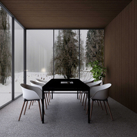 Table de réunion moderne de haute qualité, mobilier de bureau, bureau pour salle de conférence 10 places