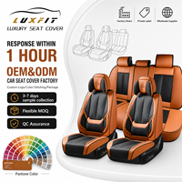 Sarung Jok Kulit Nappa Luxfit Set Lengkap 5 Kursi Tahan Lama Anti Air Cocok Semua Musim Universal