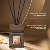 Diffuseur d'arômes sans flamme pour chambre à coucher, décoration d'intérieur, parfum en rotin haut de gamme pour armoire, désodorisant floral pour toilettes