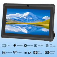 Tablette Kiosque Android 16 de 7 Pouces, 3 Go RAM, 32 Go Stockage, GMS, WiFi 6, Écran Tactile IPS, BT 5.4, 3500 mAh, Personnalisation APP OEM ODM