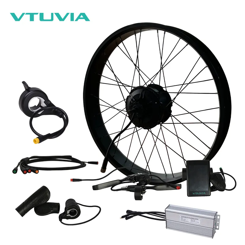 Wholesale 48V 1000w-8000w bike kit bike electricebike conversion kit with 7 speed 13Ah battery brushless geared hub motor