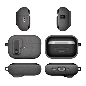 Funda Protectora Antigolpes con Bloqueo Automático para AirPods <span class=keywords><strong>Pro</strong></span> <span class=keywords><strong>3</strong></span>/<span class=keywords><strong>Pro</strong></span> 2/4, con Llavero para Auriculares Apple - Product Image 6