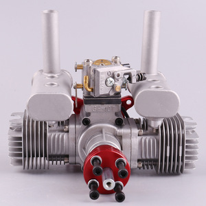 เครื่องยนต์แก๊ส Rcgf 40Cc T แบบสองสูบสำหรับเครื่องบินบังคับวิทยุรุ่น Gf-40T สำหรับใช้งานกลางแจ้ง โครงสร้างโลหะ - Product Image 1