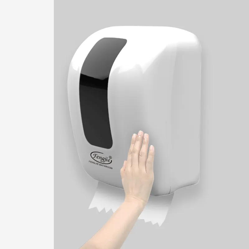 Dispenser automatico di carta manuale con sensore intelligente per wc pubblico Fengjie