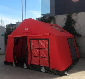 Tente de camping gonflable <span class=keywords><strong>WAKE</strong></span> imperméable en Oxford pour l'extérieur, pour 8 à 10 personnes, utilisation quatre saisons, ouverture automatique rapide - Product Image 3