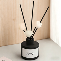 Diffuseur d'arômes sans flamme pour la maison avec bâtonnets floraux, parfum longue durée, désodorisant, ensemble de bouteilles d'arômes