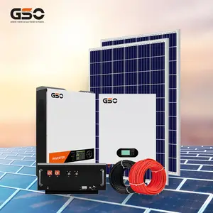 Renewable energy 15kw 10kw on-grid home solar panel system with Output wave Pure sine wave solar inverters