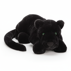 Peluche di Alta Qualità <span class=keywords><strong>Pantera</strong></span> Nera Appena Arrivata in Morbido Peluche per Regali e Decorazioni Imbottito con Cotone PP a Prezzi Bassi - Product Image 1
