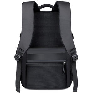 Sac à dos Fuliya personnalisé unisexe, décontracté et élégant, en tissu Oxford durable, imperméable, pour ordinateur portable, étudiant, école, avec port USB et prise casque - Product Image 3