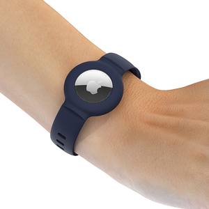 Bracelet de montre en silicone souple au prix d'usine pour Airtags, sangle anti-rayures, étui de protection en silicone pour <span class=keywords><strong>Airtag</strong></span> - Product Image 3