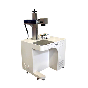 Factory Supply 50 Watt Fiber Laser Marking <b>Machine</b> <b>Label</b> <b>Maker</b> Printer Custom Photo Projection Necklace - Product Image 2
