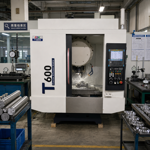 เครื่องต๊าปเกลียว T600L พร้อมแกนหมุน BT30 ที่มีความเร็วในการเคลื่อนที่ 48 ม./นาที สำหรับชิ้นส่วนเหล็กในเครื่องจักร - Product Image 5