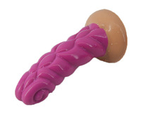 Heißer Verkauf FAAK G-116 Silikon Analplug mit Saugnapf in Schafhornform Dildo Analdehner Stimulierendes Sexspielzeug für Männer & Frauen