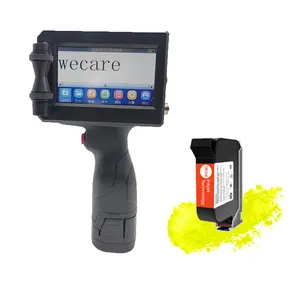 WECARE High Quality Multicolor Portable Handheld Inkjet Printer for Barcode, QR Code, Batch Number, Logo, Date Printing