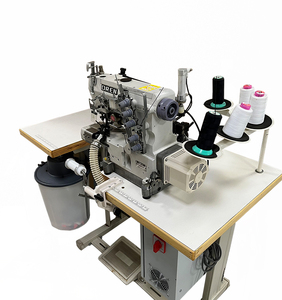 Máquina <span class=keywords><strong>de</strong></span> Coser <span class=keywords><strong>de</strong></span> Puntada Fija <span class=keywords><strong>de</strong></span> Tres Hilos y Cinco Líneas para Unir Elásticos en Ropa Interior Masculina RN9200-2 - Product Image 2